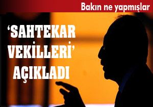 Kılıçdaroğlu,  Sahtekar vekilleri  açıkladı